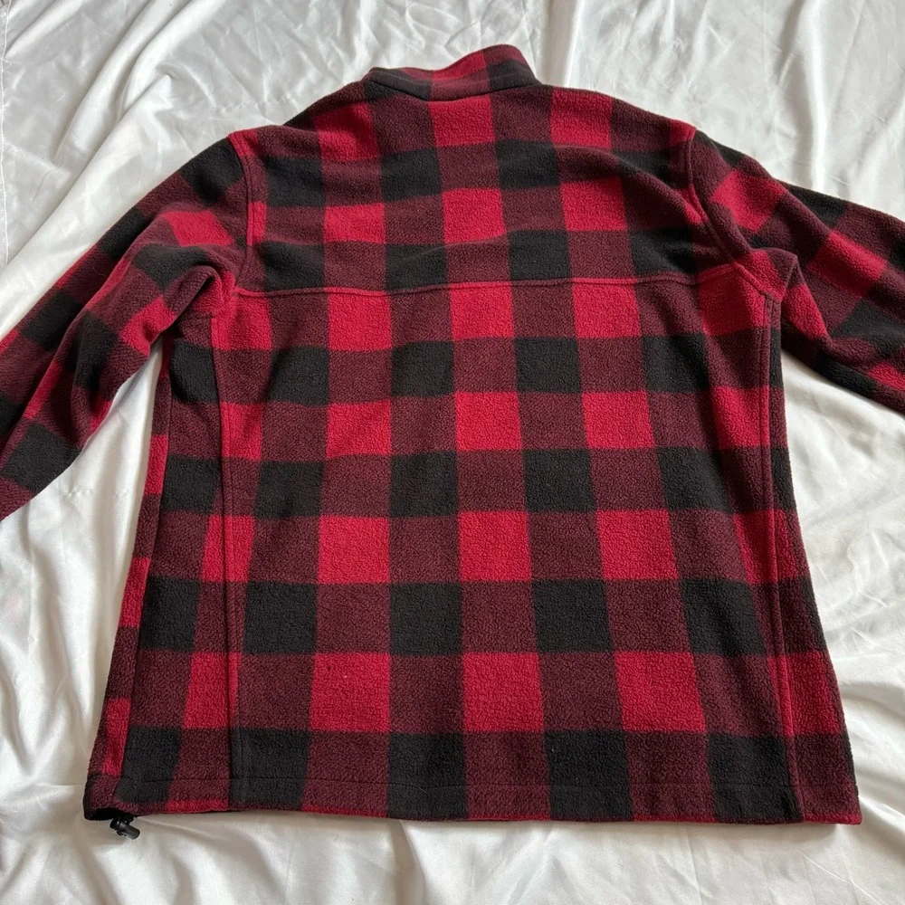 Revolution‎ Men's Red and Black Checkered Jacket